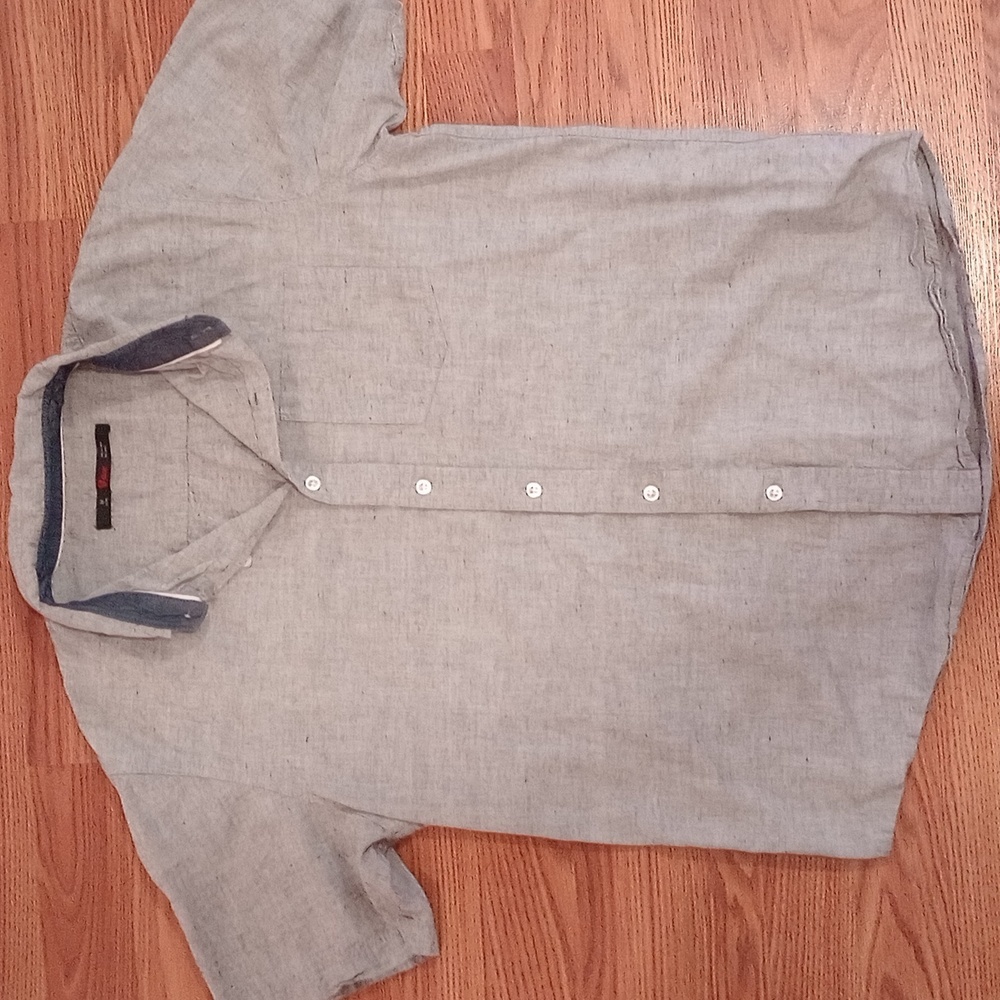 Stoic Mens Button Down Tee‎ Shirt